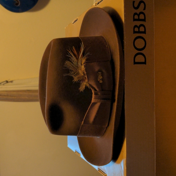 Dobbs Fur Mink Fedora -Brown - Picture 2 of 4